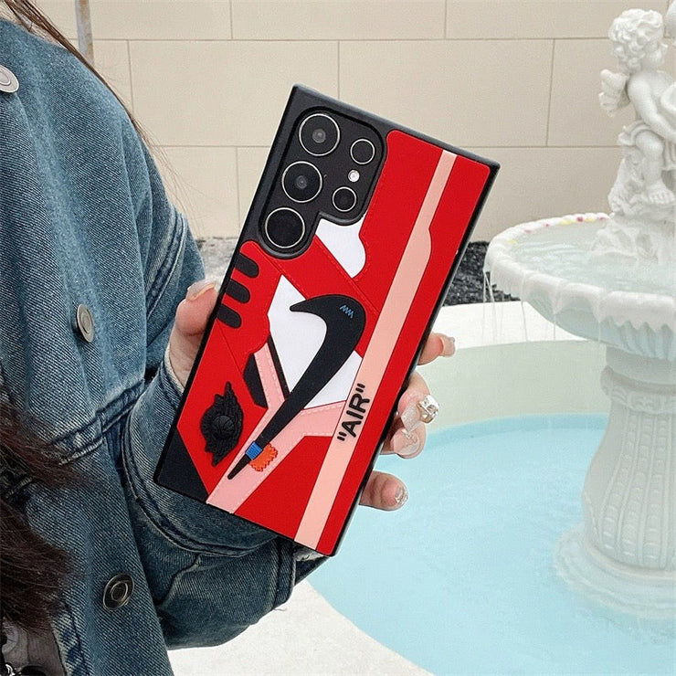 Trendy Fashion Swoosh Case For Samsung Galaxy Series