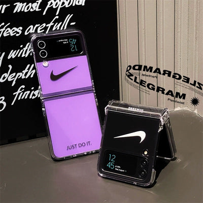 Elegant  Nike Flow Pattern Case for Galaxy Z Flip Series