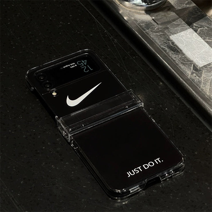 Elegant  Nike Flow Pattern Case for Galaxy Z Flip Series