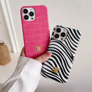 Elegant Luxurious Designer Leather iPhone Case