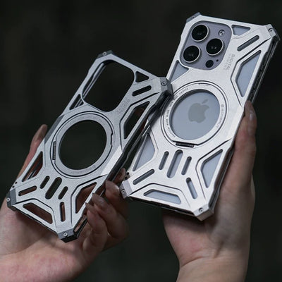 MagneticLux Metal Stand iPhone Case