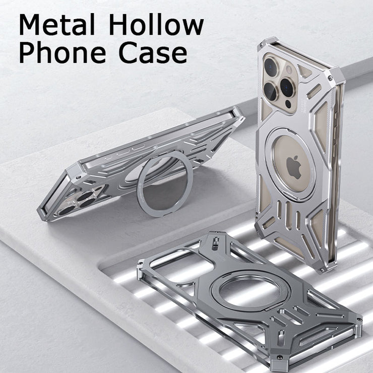 MagneticLux Metal Stand iPhone Case