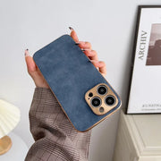 Matte Leather iPhone Case