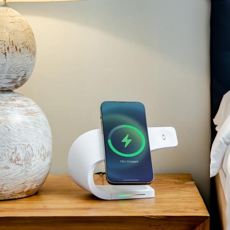 Simpli 3-in-1 Wireless Charging Station