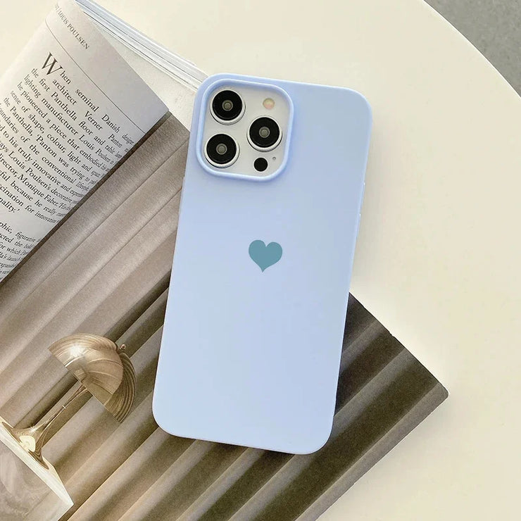 Summer  Candy Love Heart Soft Case For iPhone Series