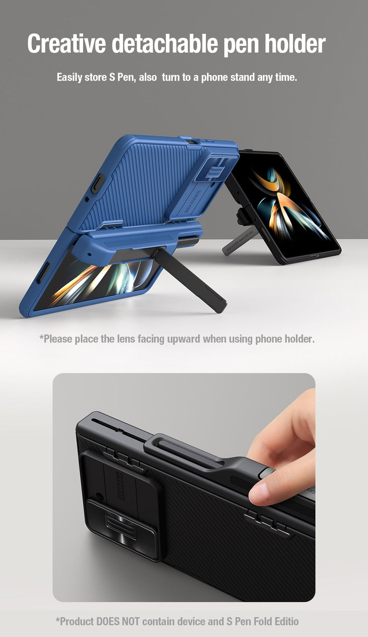 CamShield Case With S-Pen Holder & Slide Camera Protector For Galaxy Z Fold series