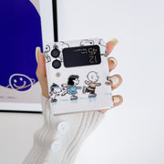 Cute Anime Snoopy 3D Case For Samsung Galaxy Z flip