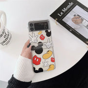 Cute Mickey Phone Case for Samsung Galaxy Z Flip Series