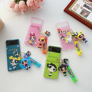 Powerpuff Girls Phone Case For Samsung Galaxy Z Flip Series