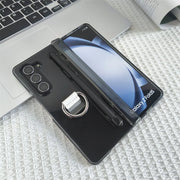 Shockproof Ring With Holder Pen Phone Case For Samsung Z Fold Series