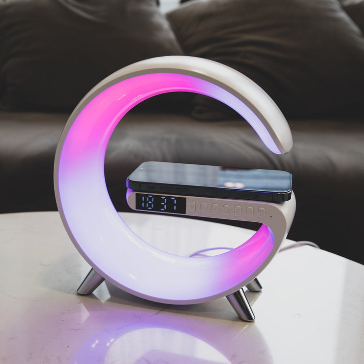 The Ultimate 5 in 1 Wireless Charger Atmosphere Lamp