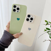 Summer  Candy Love Heart Soft Case For iPhone Series