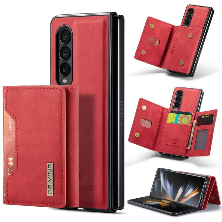 2 in 1 Detachable Leather Wallet Case For Samsung Galaxy Z Fold 4