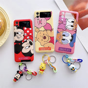 Cute Cartoon  Pendant Cases for Samsung Galaxy Z Flip Series