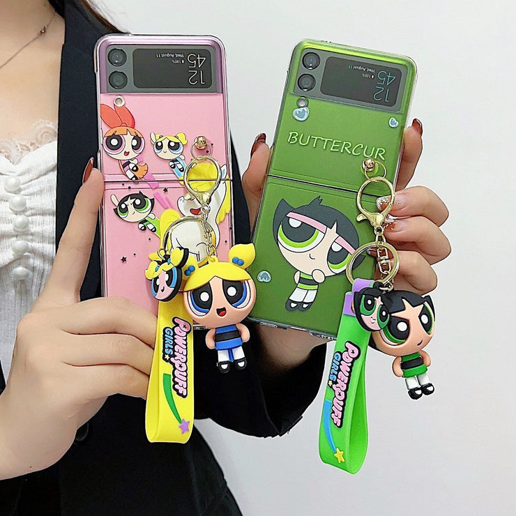 Powerpuff Girls Phone Case For Samsung Galaxy Z Flip Series