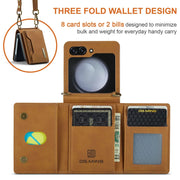 Crossbody Leather Case for Samsung Galaxy Z Flip Series