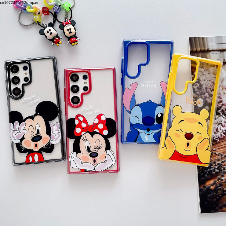 Luxury Disney Lover Phone Case for Samsung Galaxy Series