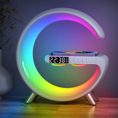 The Ultimate 5 in 1 Wireless Charger Atmosphere Lamp