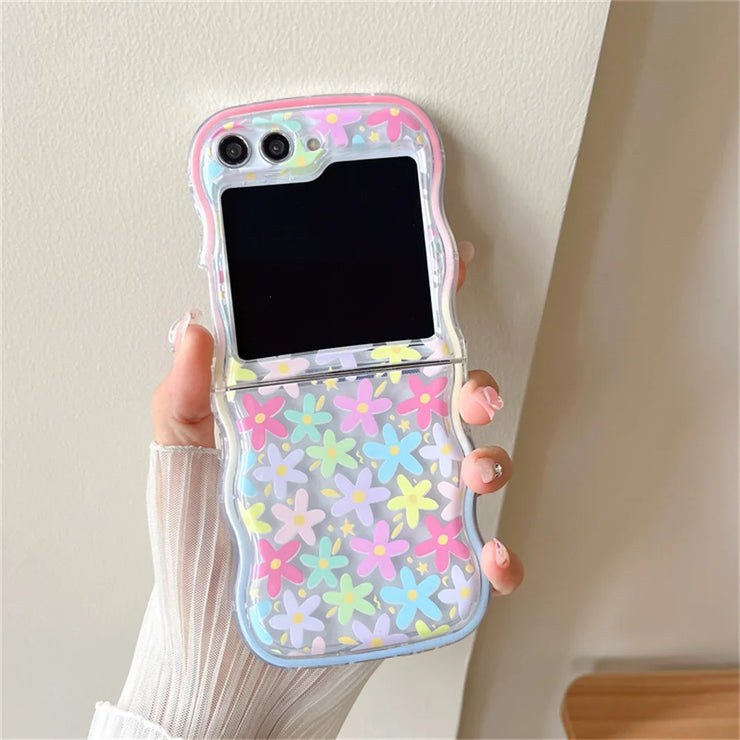 Colorful Flower Case for Samsung Z Flip Series