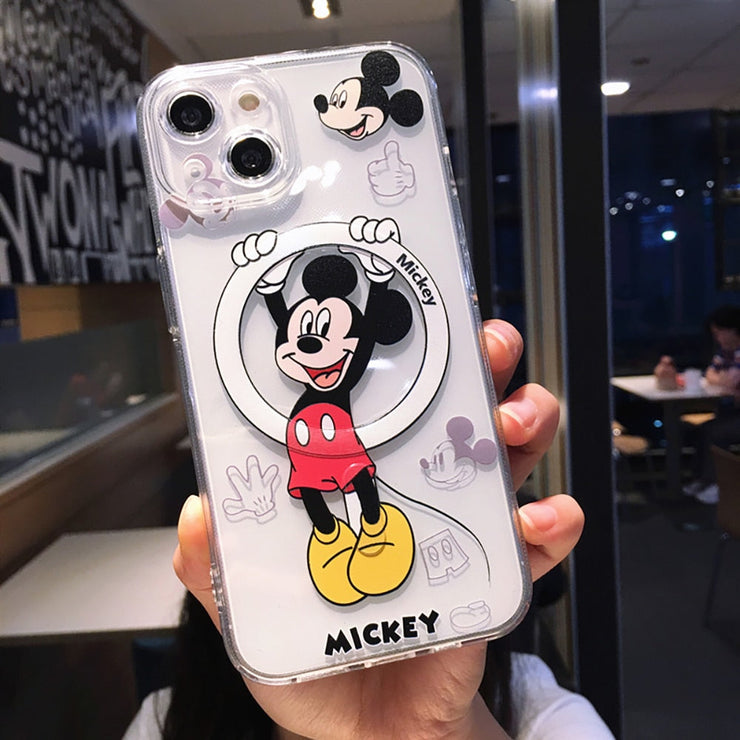 Cartoon Disney Minnie Mickey for Magsafe Magnetic Phone Cases