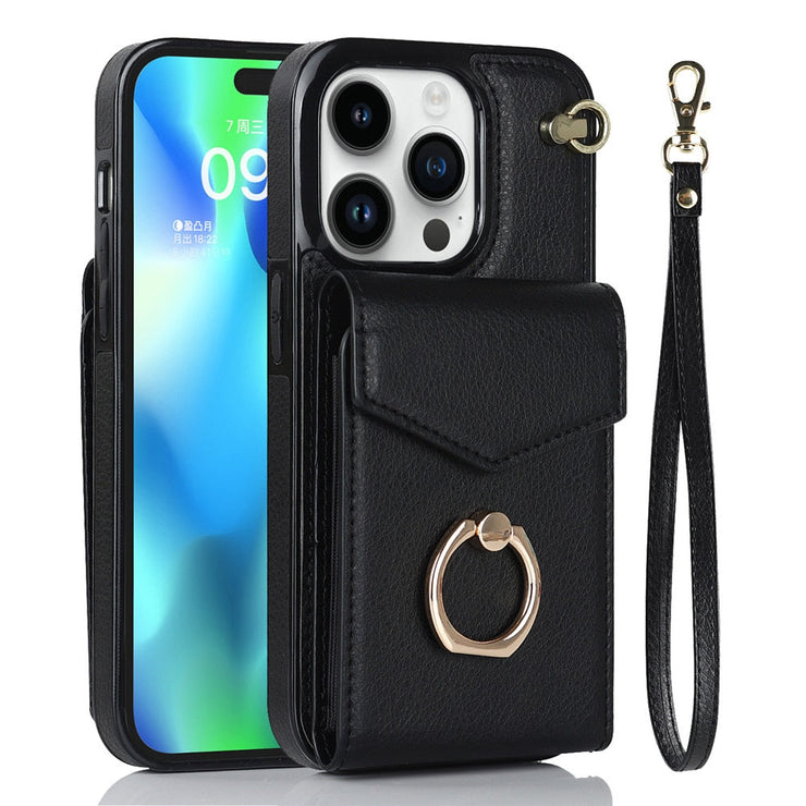 Luxury Leather Wallet Phone Case