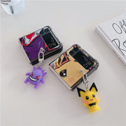 Pokemon Cartoon Case For Samsung Galaxy Z Flip Series