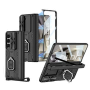 Full Protection Case with Pen Holder & Hinge Protection For Samsung Galaxy Z Fold 6