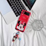 Disney keychain charm Phone Case For Samsung Galaxy Z Flip