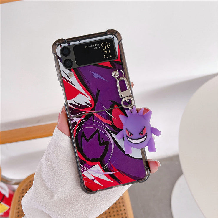 Pokemon Cartoon Case For Samsung Galaxy Z Flip Series