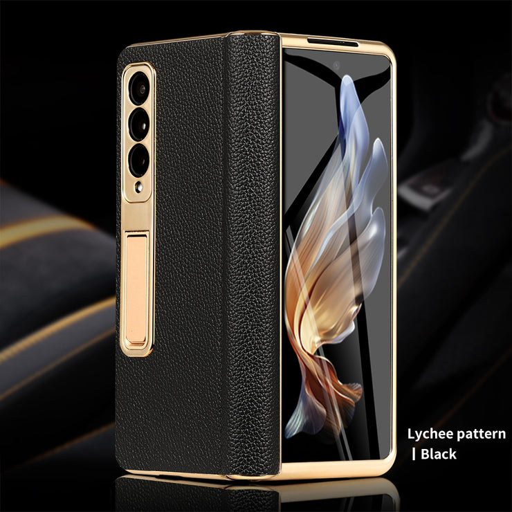 Leather Magnetic Stand Case For Samsung Z Fold Series